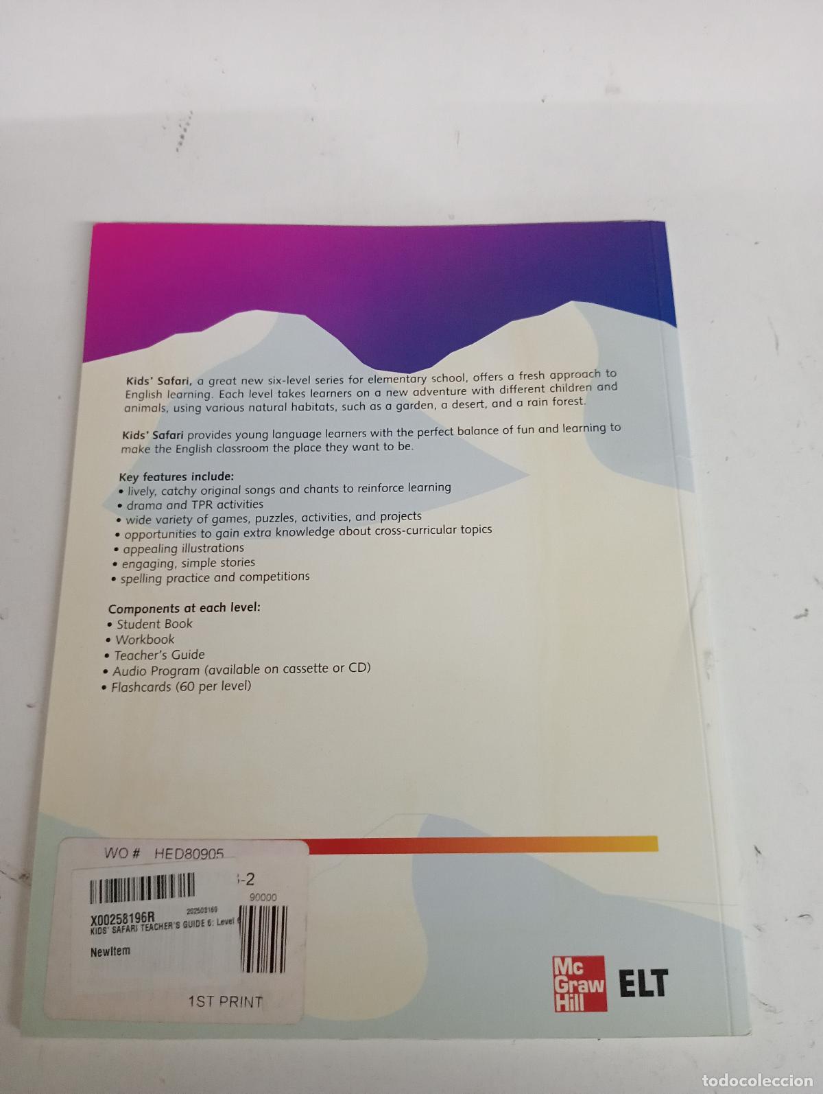 Libros: KIDS SAFARI TEACHERS GUIDE 6: Level 6 - Foto 2