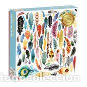 Libros: Feathers 500 Piece Foil Puzzle - Sarah McMenemy - Foto 1