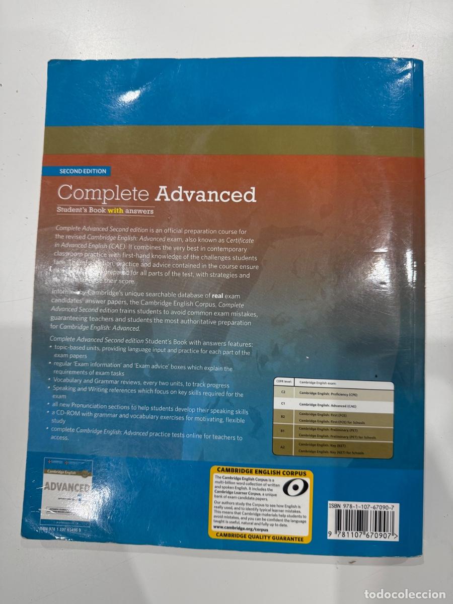 Libros: Complete Advanced Students Book with answers (Second Edition) - Foto 3