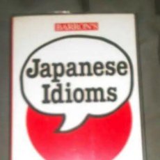 Libros: LIBRO JAPANESE IDIOMS. Lote 147420046