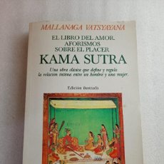 Libros: EL KAMASUTRA. MALLANAGA VATSYAYANA