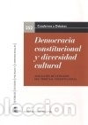 Livres: Democracia constitucional y diversidad cultural Centro de Estudios Pol&iacute;ticos y Constitucionales