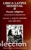Livres: L&iacute;rica latina medieval. II: Poes&iacute;a religiosa Biblioteca Autores Cristianos