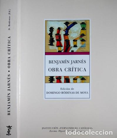 Libros: JARN&Eacute;S, Benjam&iacute;n.  Obra Cr&iacute;tica. 2001. - Foto 1