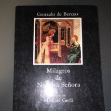 Libros: MILAGROS DE NUESTRA SEÑORA. GONZALO DE BERCEO