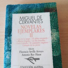 Libros: NOVELAS EJEMPLARES II. MIGUEL DE CERVANTES
