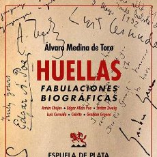 Libros: HUELLAS. FABULACIONES BIOGRÁFICAS.-NUEVO. Lote 287569263