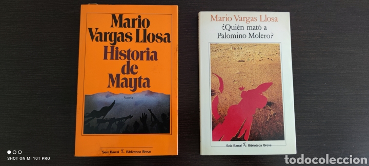 MARIO VARGAS LLOSA HISTORIA DE MAYTA QUIEN MATÓ A PALOMINO MOLERO? (Libros Nuevos - Narrativa - Literatura Española)