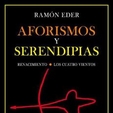 Libros: RAMÓN EDER. AFORISMOS Y SERENDIPIAS.- NUEVO. Lote 358695065