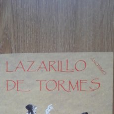 Libros: LAZARILLO DE TORMES. Lote 309859143