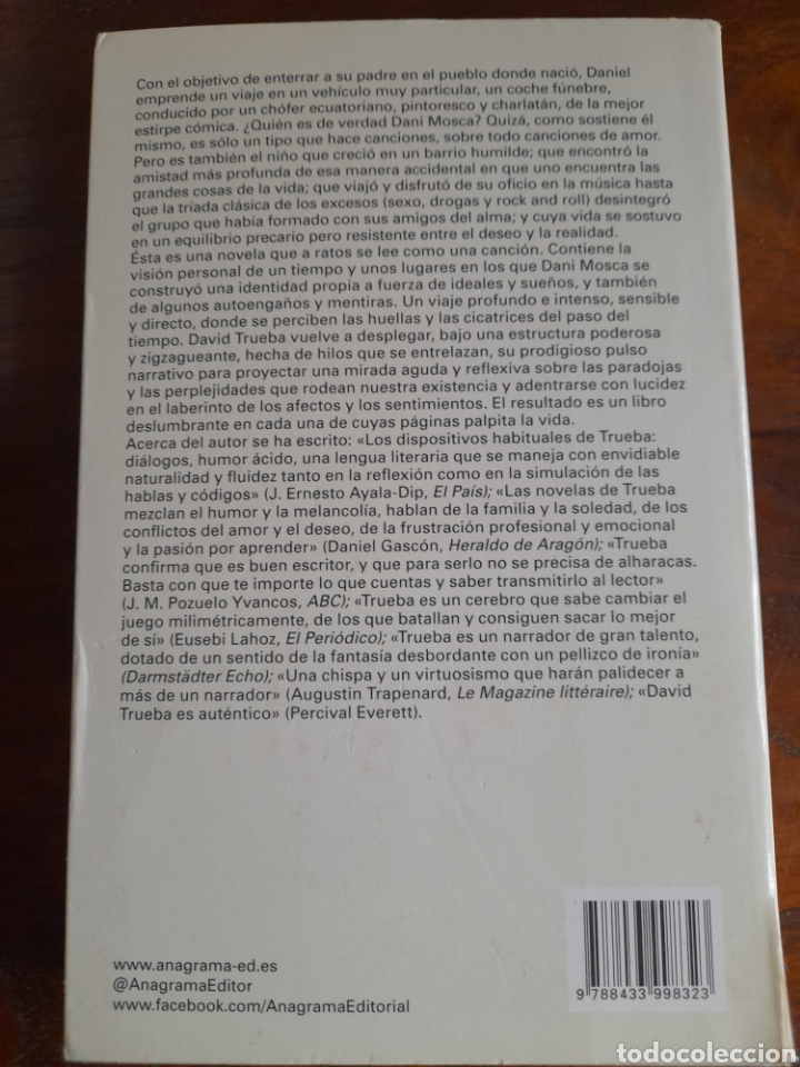 Libros: Tierra de campos. David Trueba - Foto 2