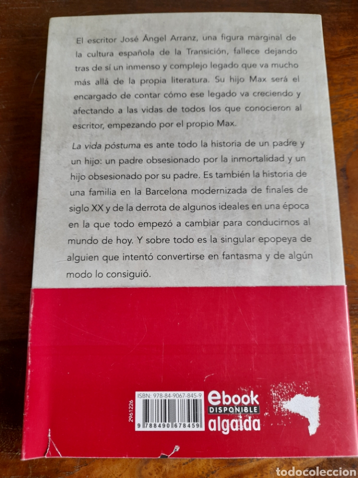 Libros: La vida p&oacute;stuma. Pablo S&aacute;nchez - Foto 2