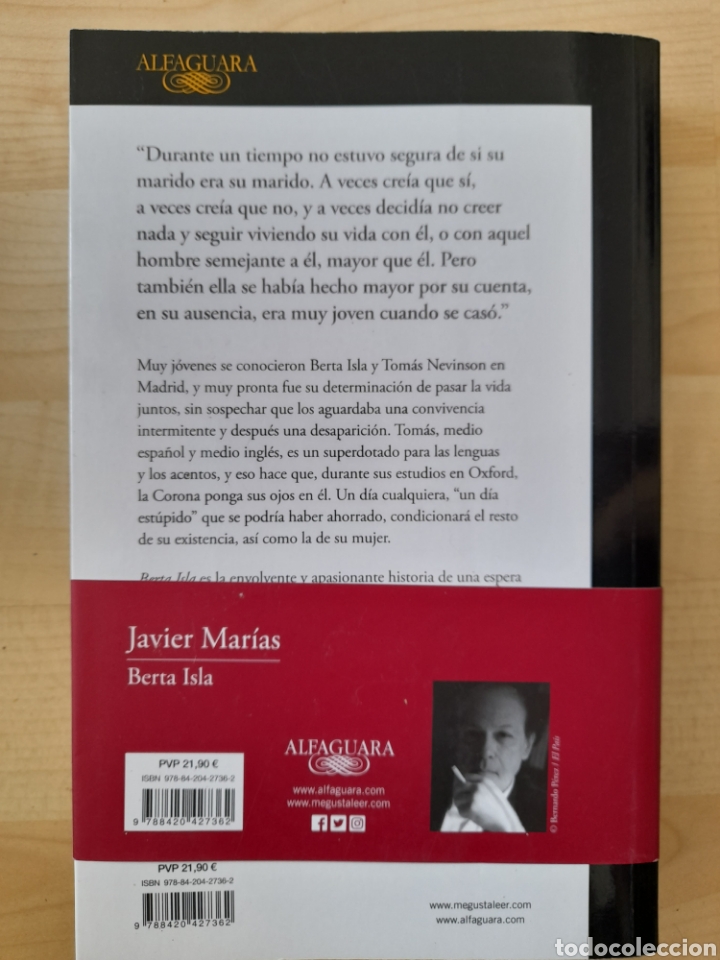 Libros: Berta Isla. Javier Mar&iacute;as - Foto 2