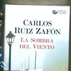 Libros: CARLOS RUIZ ZAFON, LA SOMBRA DEL VIENTO - TAPA DURA - ¡ IMPECABLE ! SIRVE PARA REGALO. Lote 330507428
