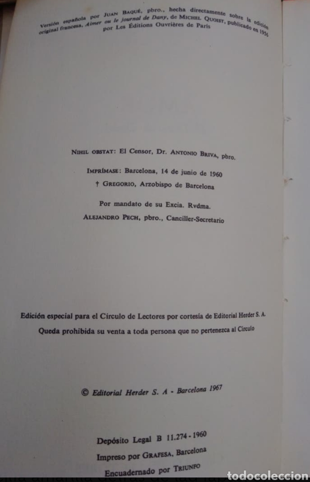 Libros: AMOR- DIARIO DE DANIEL - Foto 3
