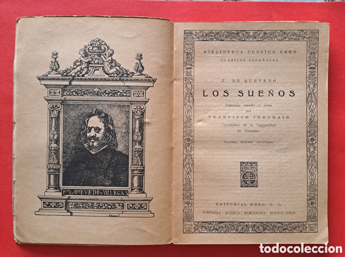 Libros: LOS SUE&Ntilde;OS QUEVEDO 1943 - Foto 6