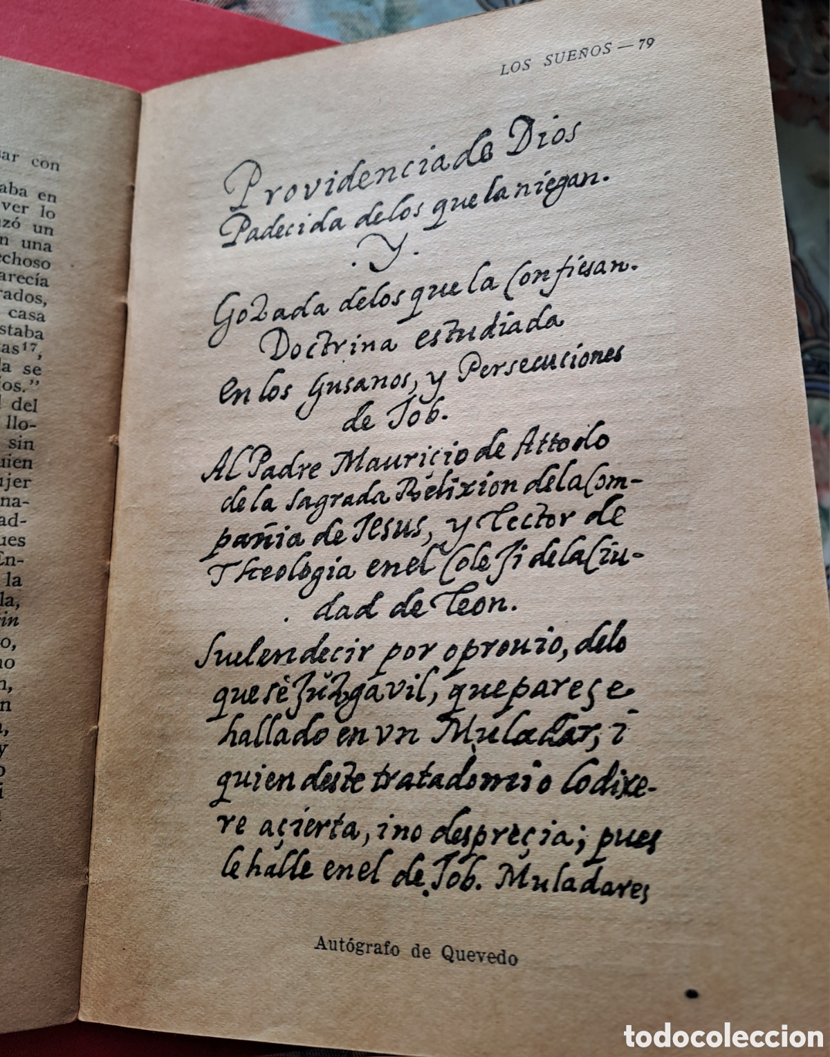 Libros: LOS SUE&Ntilde;OS QUEVEDO 1943 - Foto 9