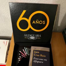 Libros: LOTE 60 ANIVERSARIO EDITORIAL ALFAGUARA. JUAN CRUZ RUIZ. ERASE UNA VEZ UNA ALFAGUARA.