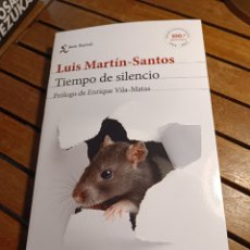 Libros: LUIS MARTÍN SANTOS TIEMPO DE SILENCIO SEIX BARRAL ENERO 2024 ENRIQUE VILA MATAS