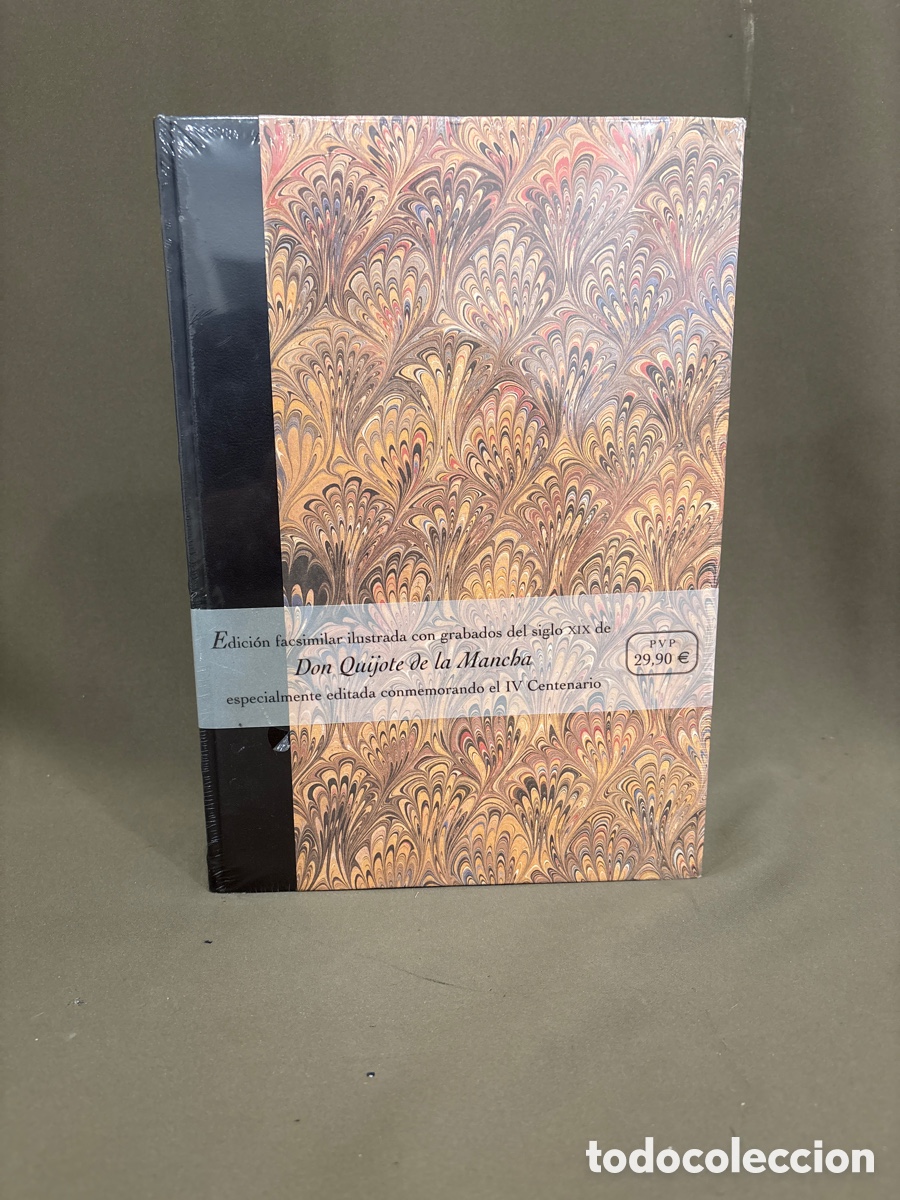 Libros: Don quijote edici&oacute;n facsimilar ilustrada con grabados siglo XIX*ver fotos*sin abrir,precintado*