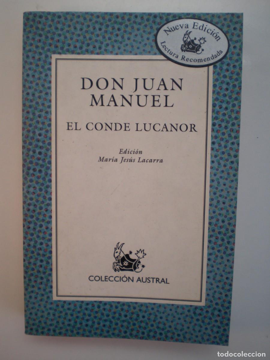 Libros: EL CONDE LUCANOR. Austral 21