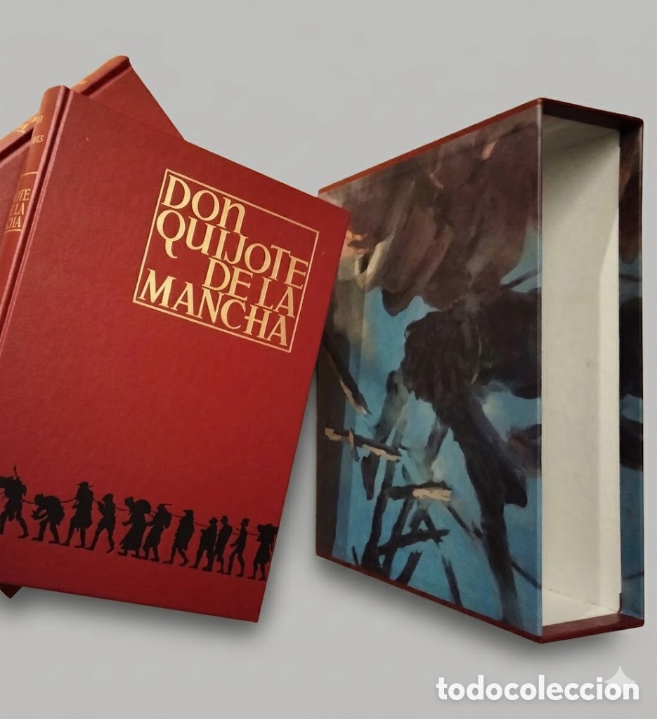 Libros: Don Quijote de la Mancha. 2 vols. Ilustrado por Jose Segrelles