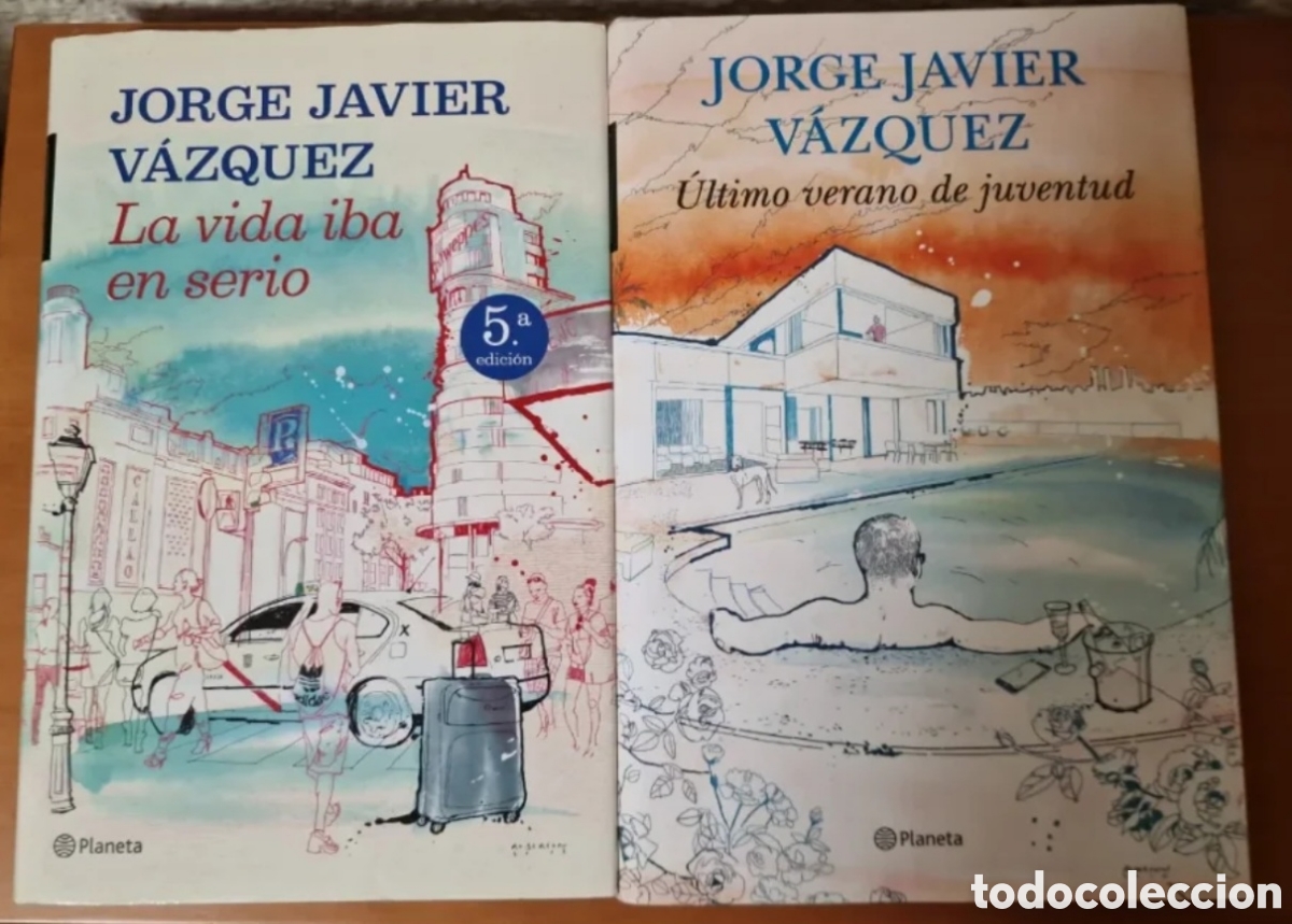 Libros: 2 libros de Jorge Javier Vazquez