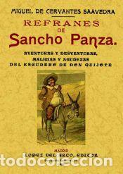 Libros: Refranes de Sancho Panza - Cervantes Saavedra, Miguel de