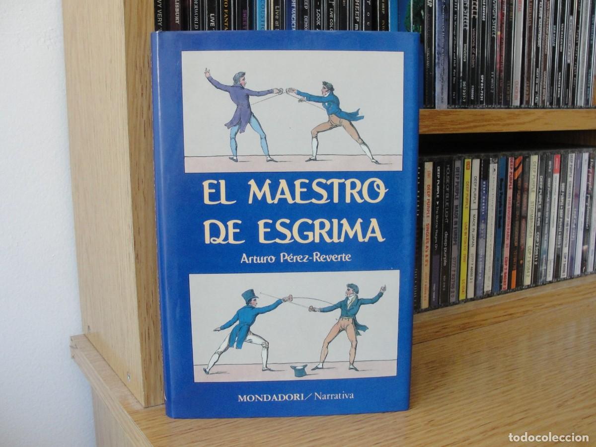 Libros: ARTURO PEREZ-REVERTE el maestro de esgrima MONDADORI primera edicion 1988 tapa dura NUEVO