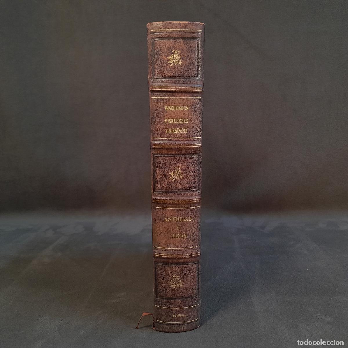Libros: L-6119.RECUERDOS Y BELLEZAS DE ESPA&Ntilde;A ASTURIA Y LE&Oacute;N DE P.SERRA.1855