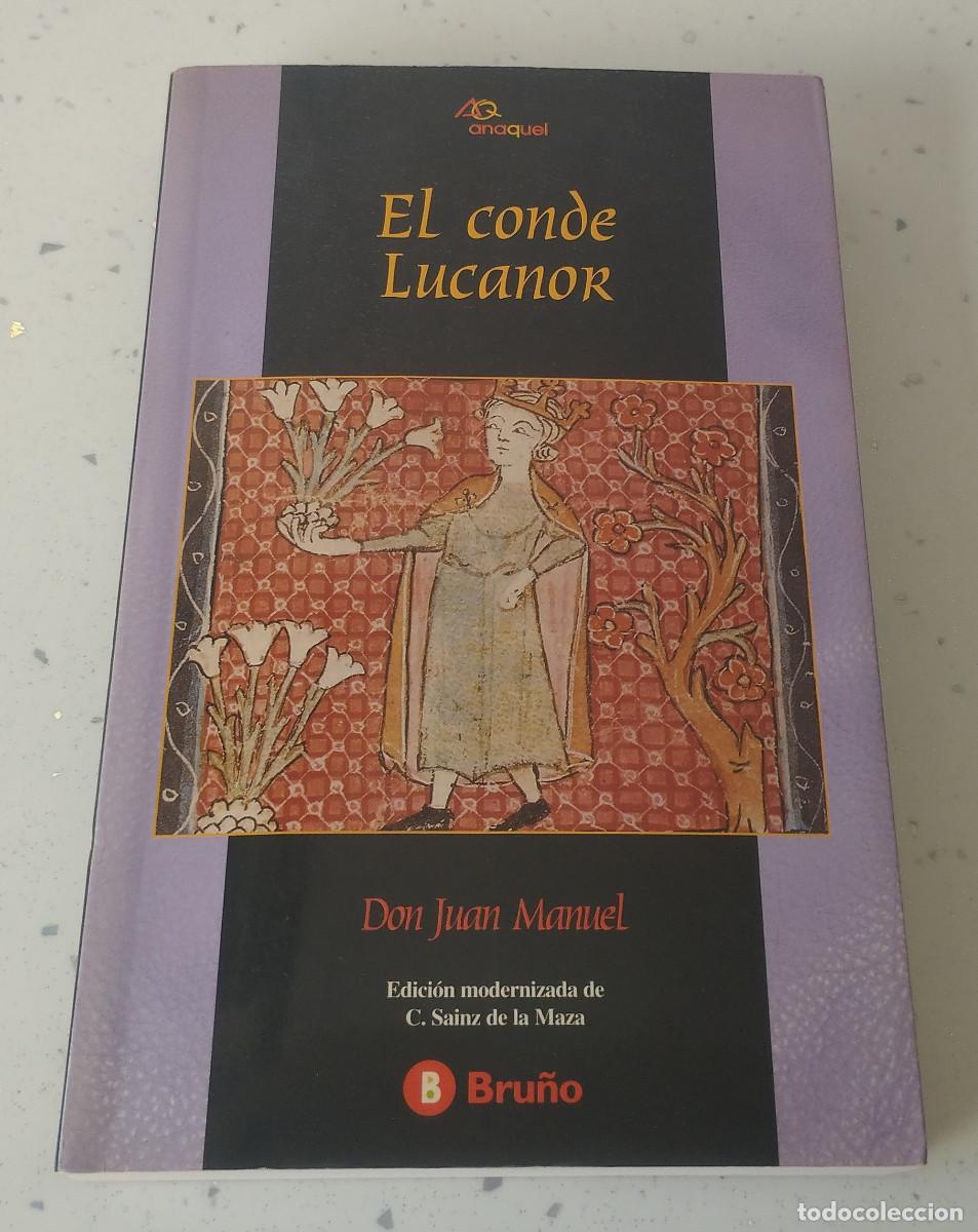Livros: EL CONDE LUCANOR, DON JUAN MANUEL ANAQUEL, BRU&Ntilde;O, CONO NUEVA
