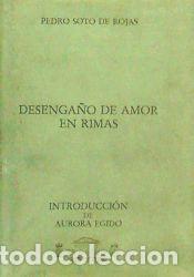Libros: Desenga&ntilde;os de amor en rimas (facs.) - Soto de Rojas, Pedro