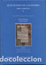 Libros: Quintiliano de Calahorra Vol.. V - Quintiliano, Marco Fabio