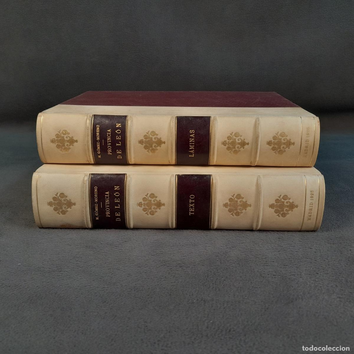 Libros: L-942.CAT&Aacute;LOGO MONUMENTAL PROVINCIA DE LE&Oacute;N. TEXTO Y L&Aacute;MINAS. M.G&Oacute;MEZ MORENO. 1925-1926