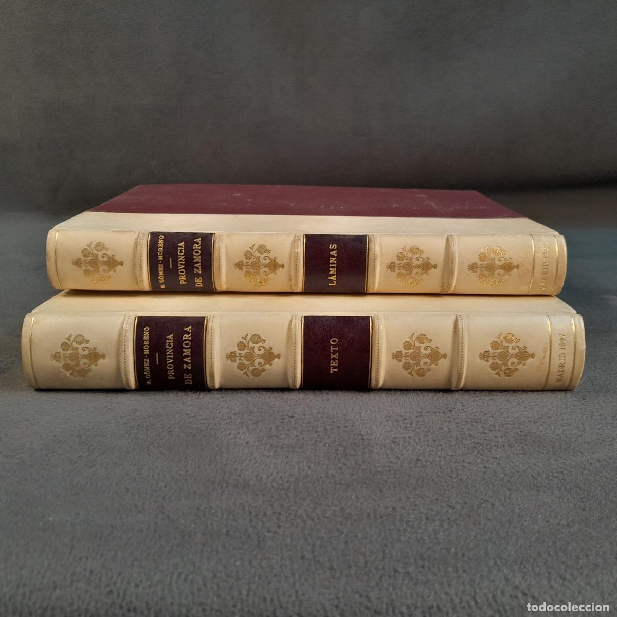 Libros: L-243.CAT&Aacute;LOGO MONUMENTAL PROVINCIA DE ZAMORA. TEXTO Y L&Aacute;MINAS.1927.
