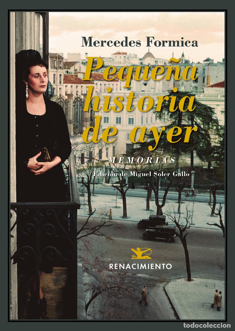 Libros: Peque&ntilde;a historia de ayer. Mercedes Formica. Editorial Renacimiento