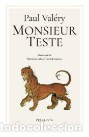Libros: MONSIEUR TESTE - VALERY,PAUL