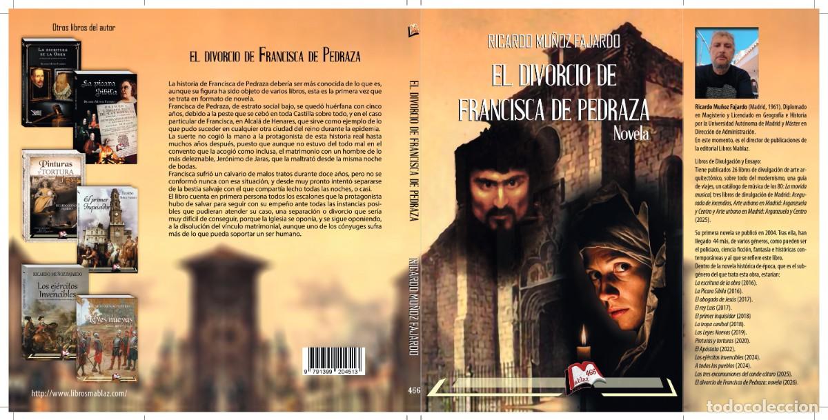 Libros: El divorcio de Francisca Pedraza: novela, Ricardo Mu&ntilde;oz Fajardo