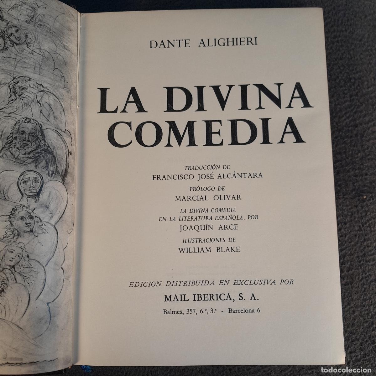 Libros: L-1762. LA DIVINA COMEDIA. DANTE ALIGHIERI. NAUTA. 1969