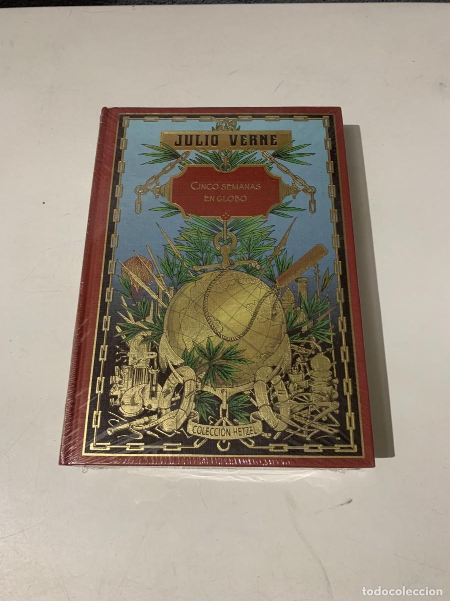 Libros: NUEVO CINCO SEMANAS EN GLOBO JULIO VERNE HETZEL RBA