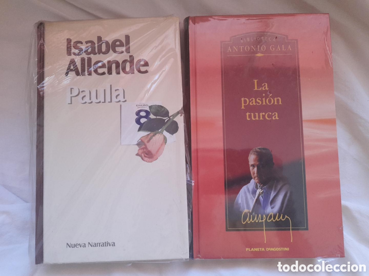 Libros: LOTE 2 LIBROS &ndash; PAULA, ISABEL ALLENDE Y LA PASI&Oacute;N TURCA, ANTONIO GALA &ndash; NUEVOS PRECINTADOS