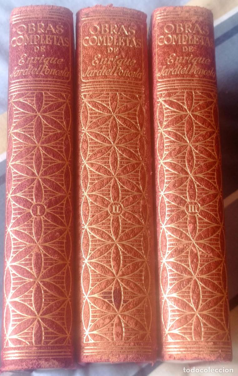Libros: OBRAS COMPLETAS ENRIQUE JARDIEL PONCELA,3 TOMOS: I, II Y III