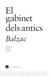 Libros: El gabinet dels antics - Balzac, Honor&eacute; de (1799-1850)