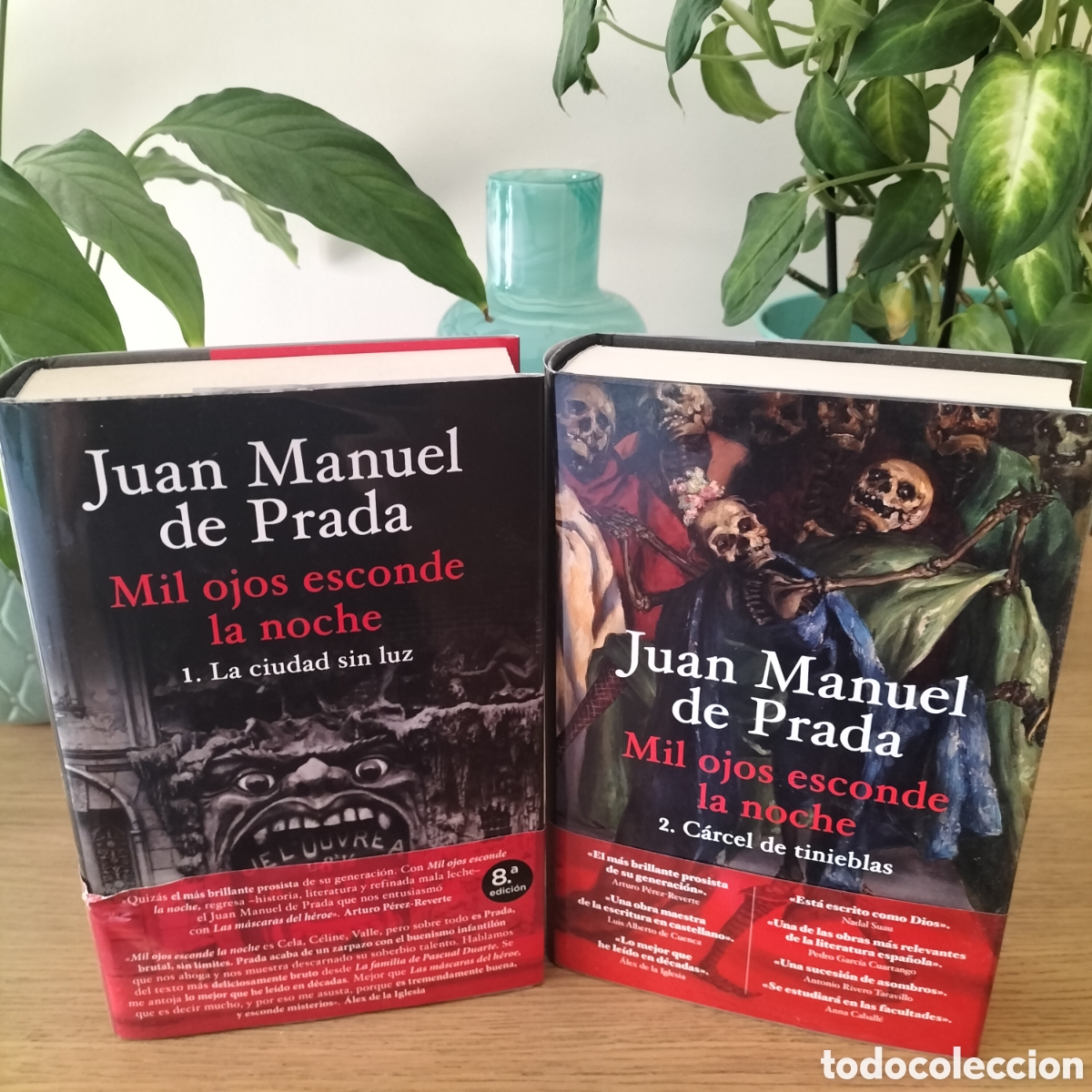 Libros: MIL OJOS ESCONDE LA NOCHE 1 Y 2 - JUAN MANUEL DE PRADA - EDITORIAL ESPASA - COMPLETAMENTE NUEVOS