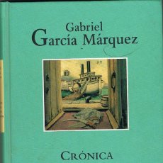 Libros: CRONICA DE UNA MUERTE ANUNCIADA -- GABRIEL GARCIA MARQUEZ. Lote 251353210