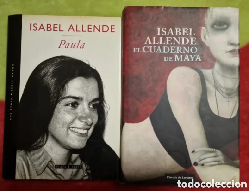 Libros: Lote 2 libros. Isabel Allende. Paula y El cuaderno de Maya