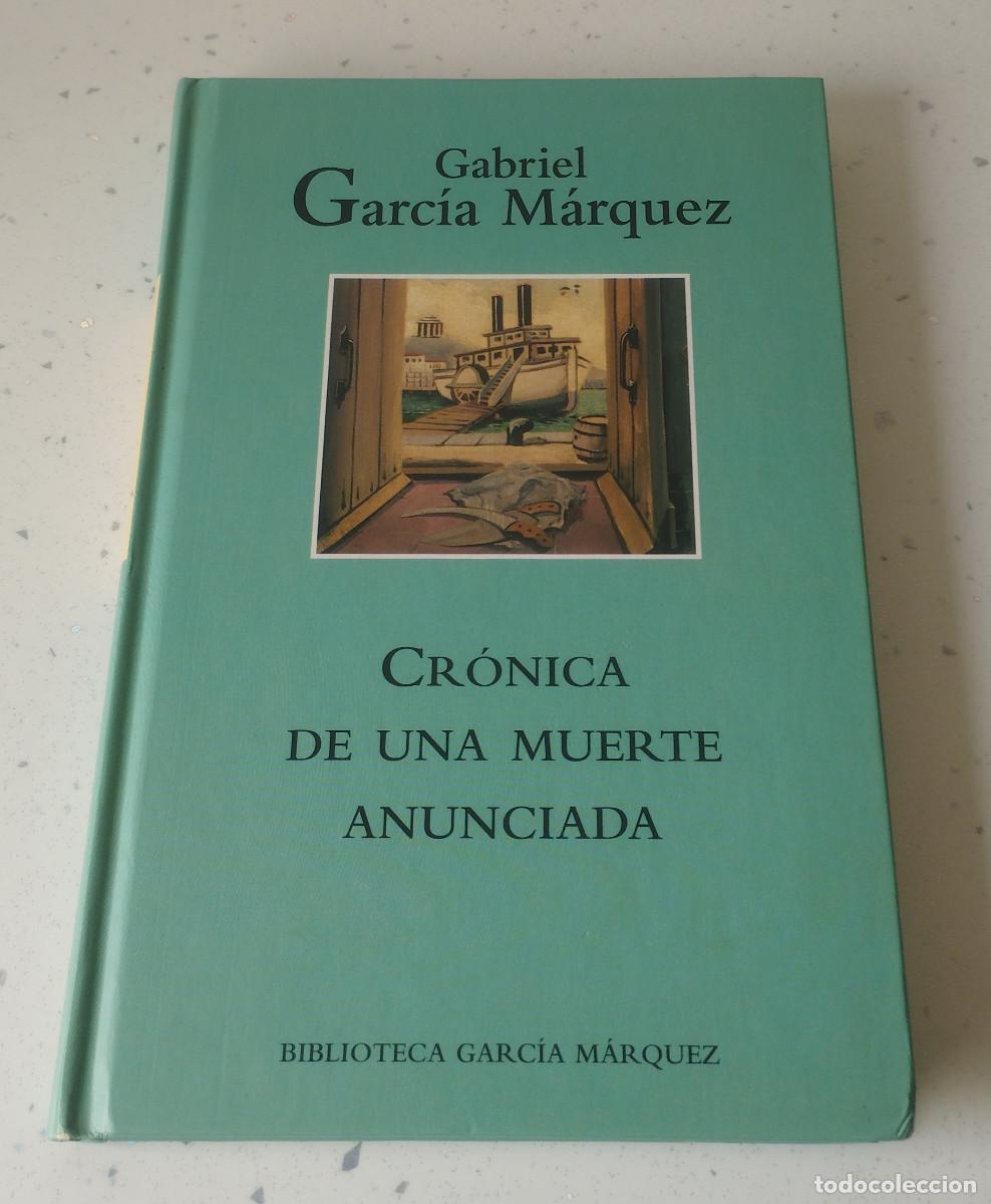 books: CR&Oacute;NICA DE UNA MUERTE ANUNCIADA, GABRIEL GARC&Iacute;A M&Aacute;RQUEZ, RBA, COMO NUEVA