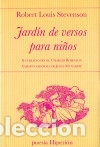 B&uuml;cher: Jard&iacute;n de versos para ni&ntilde;os - Stevenson, Robert Louis; Robinson, Charles, (il.)