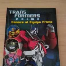 Libros: TRANSFORMERS PRIME. CONOCE AL EQUIPO PRIME