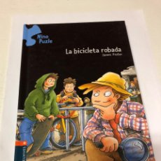 Libros: LA BICICLETA ROBADA, JAMES PRELLER, NINO PUZLE , EDELVIVES, NUEVO A ESTRENAR. Lote 266173453